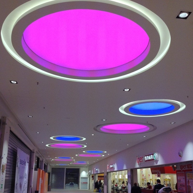 Illuminazione LED del centro commerciale Metropolis